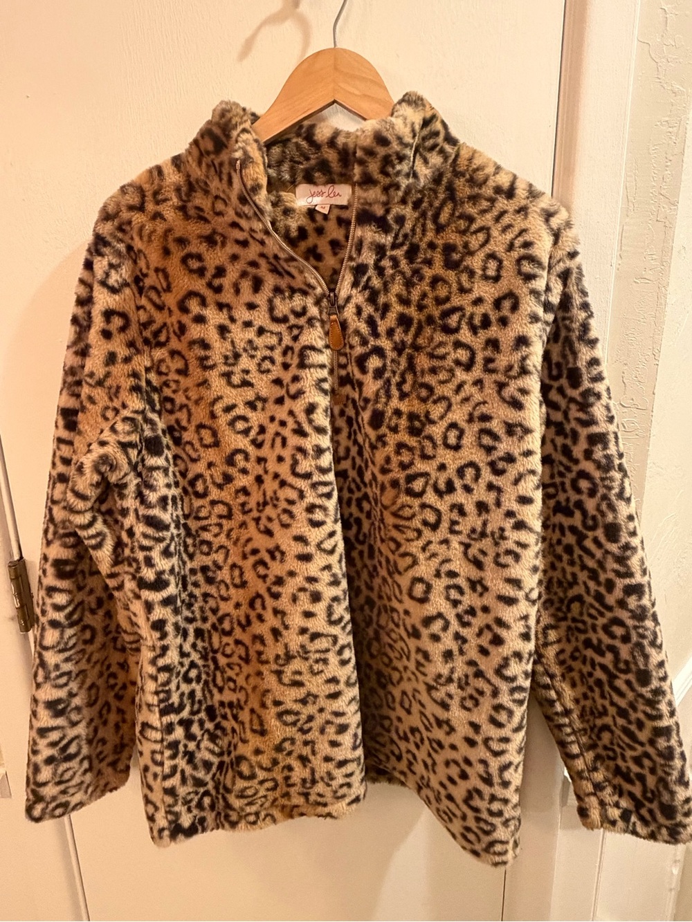 Jess Lea leopard print pullover
